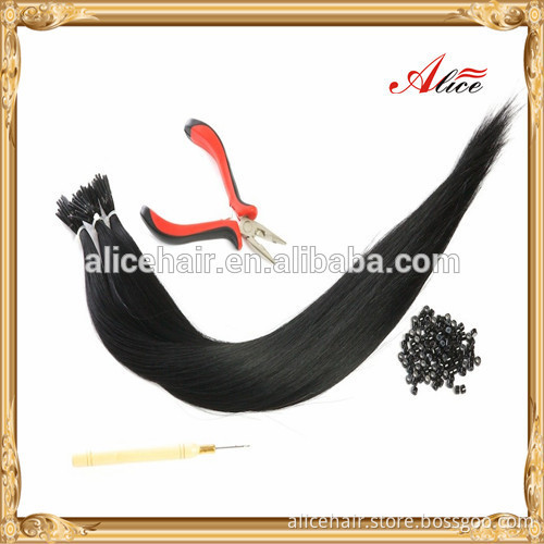 Cheap indian remy stick tip hair extensions italian kertain